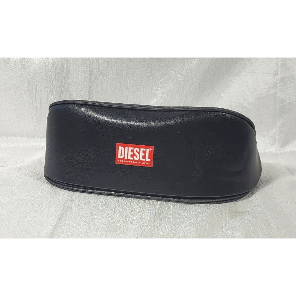 Diesel Black w/ Red Logo Soft Clamshell Eyeglasses Sunglasses Case